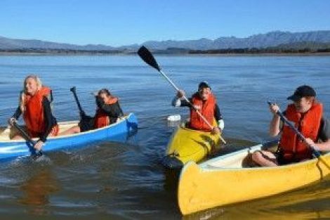 Paddling at Theewater Sports Club